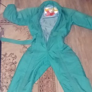 Vintage 80s 1 peice ISPO snow suit